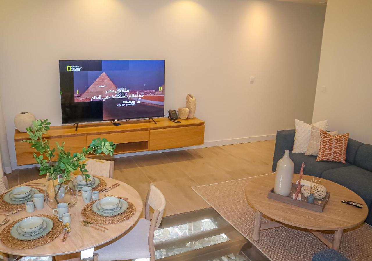 Lagoona Beach Luxury Resort And Spa Manama Eksteriør billede A living room in a typical apartment